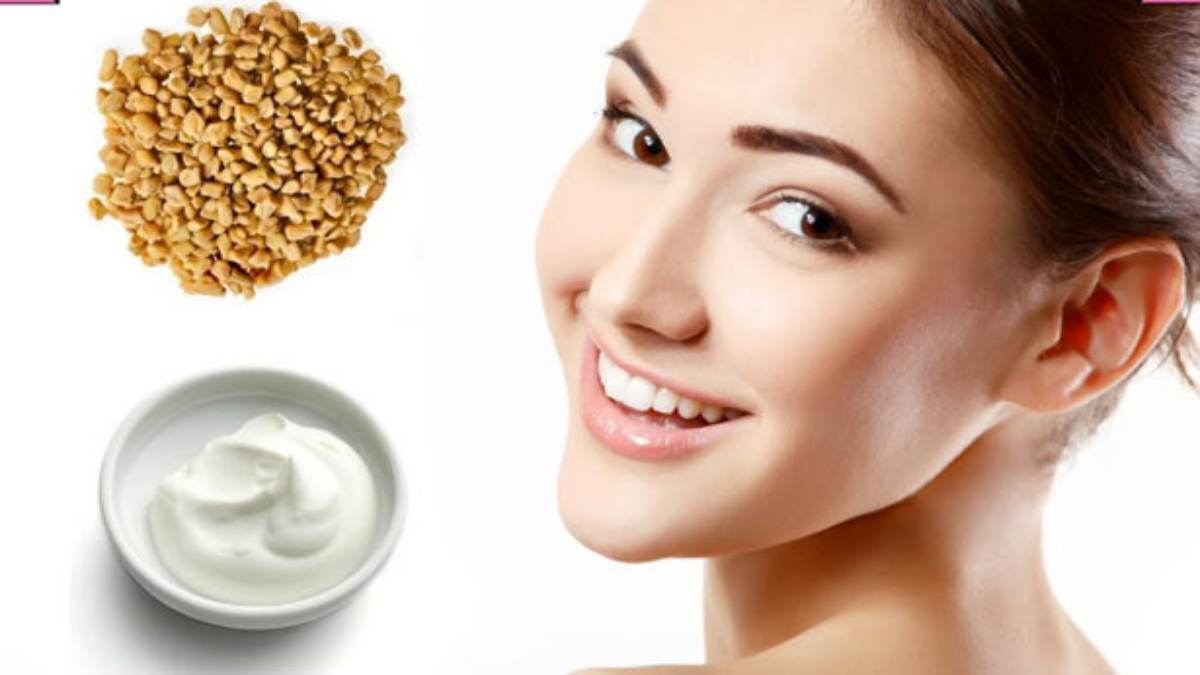 face brightening with help fenugreek powder