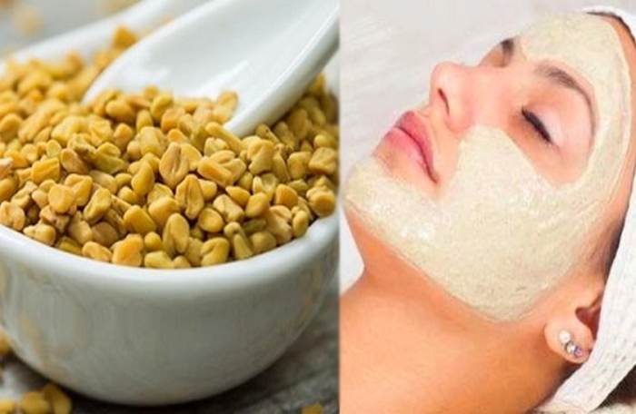 fenugreek face pack
