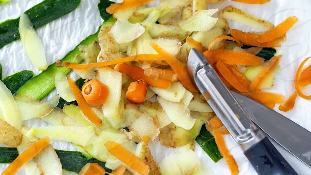 fruit and vegetables peels