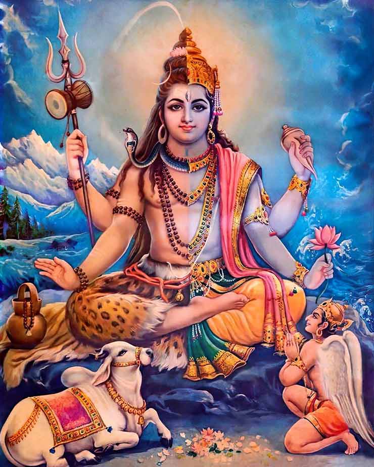 harihar form of lord shiva in hindi,