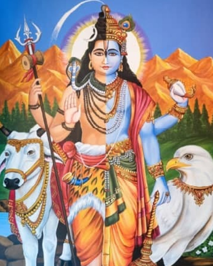 harihar form of lord shiva