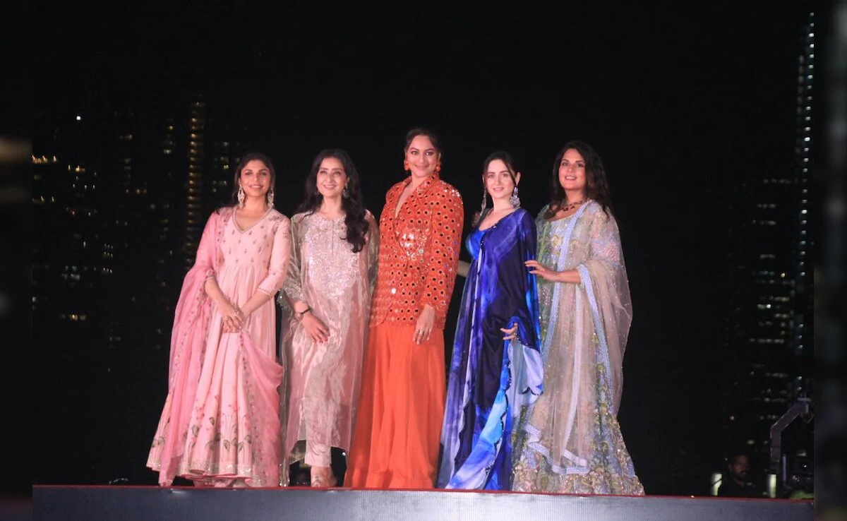 heeramandi cast at the event