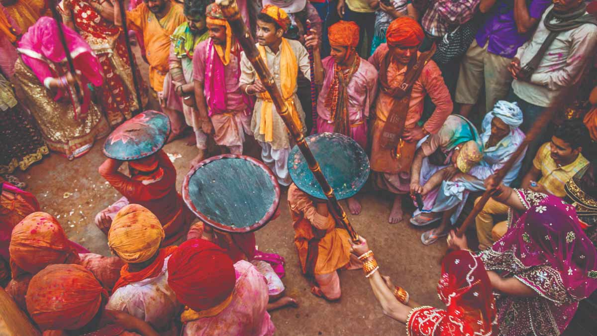 holi in barsana