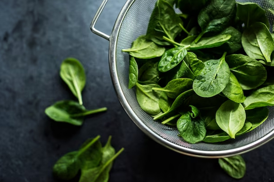 how to make holi colour with spinach