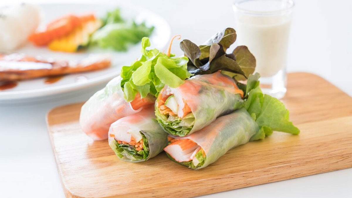 how to make spring roll wrappers crispy
