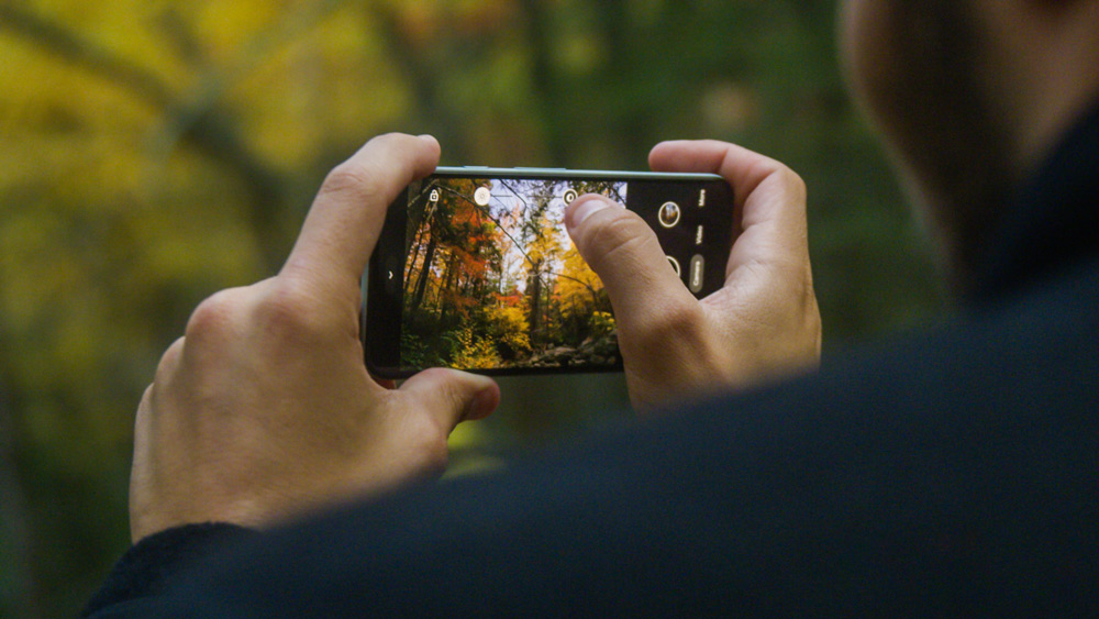 how to take pictures with android phone like dslr