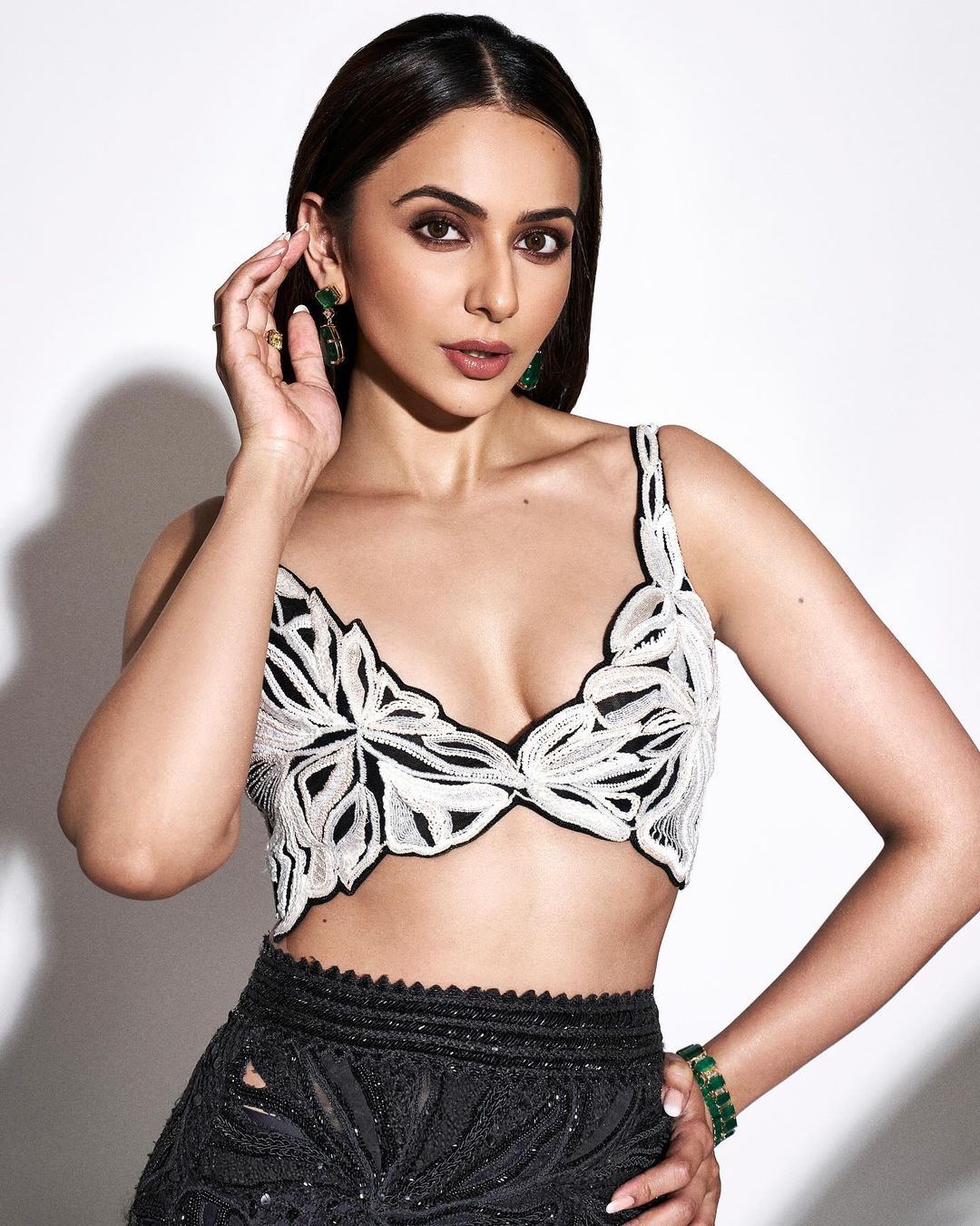latest blouse rakul