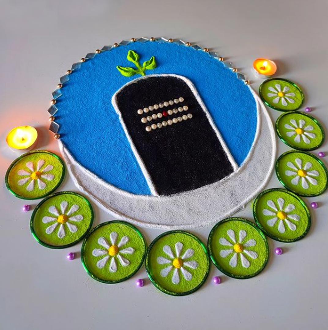mahashivratri rangoli designs 
