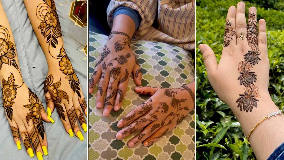 Mahashivratri Mehndi Design 2024 | महाशिवरात्रि पर लगाएं शिव के नाम की ये  मीनाकारी बेल मेहंदी डिजाइंस, सुंदर लगेगी आपकी हथेलियां | Navabharat (नवभारत)