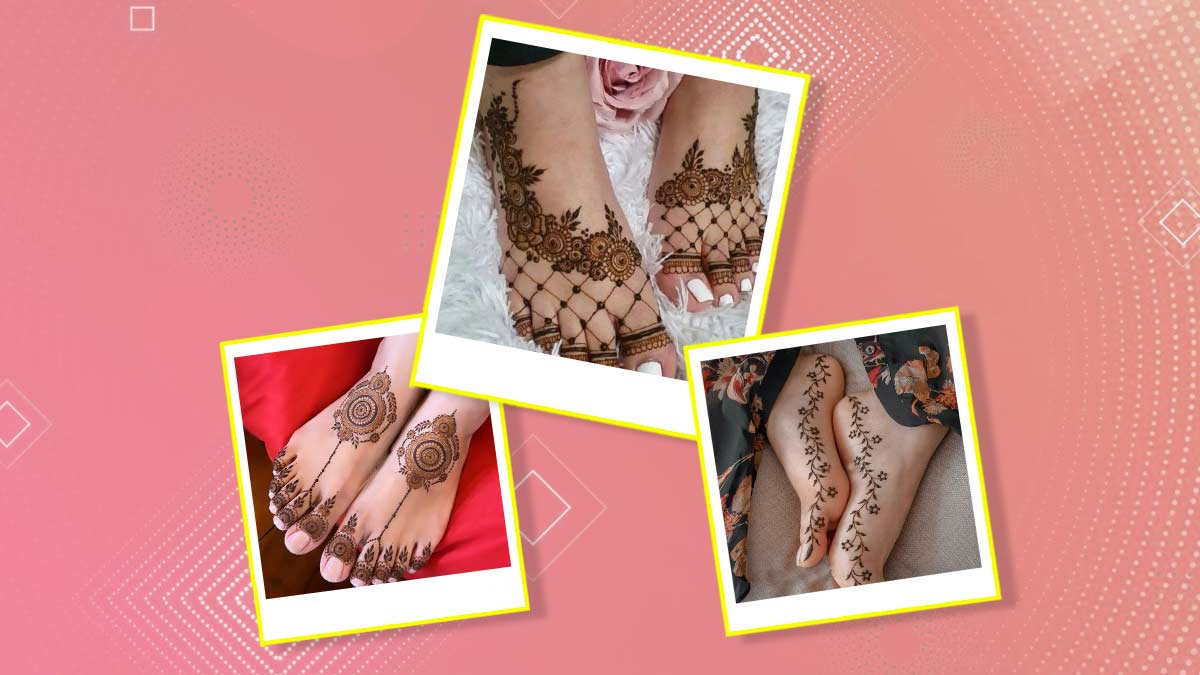 Leg Mehndi Designs - 25 Simple and Easy Leg Mehndi Designs For Women In  India