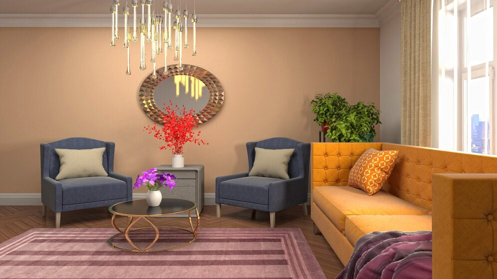 mirror decoration with bangles