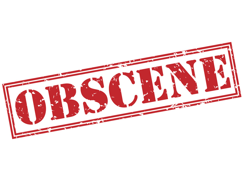 obscene content online social media