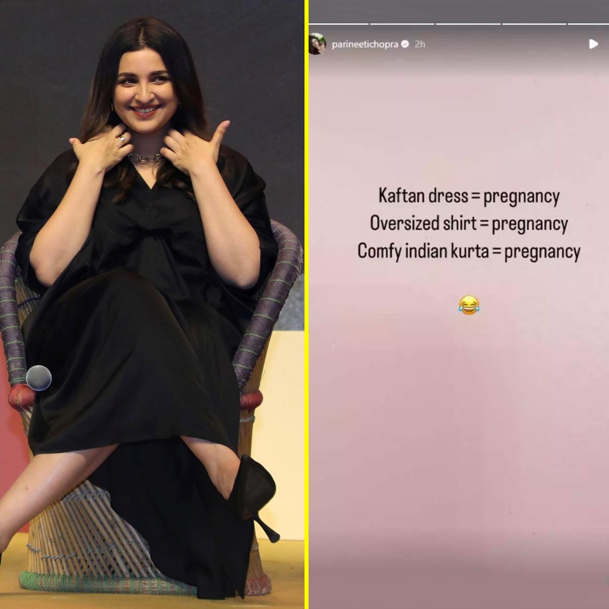 pareeniti pregnancy romour