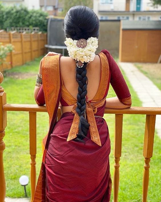 pattu saree blouse designs bow