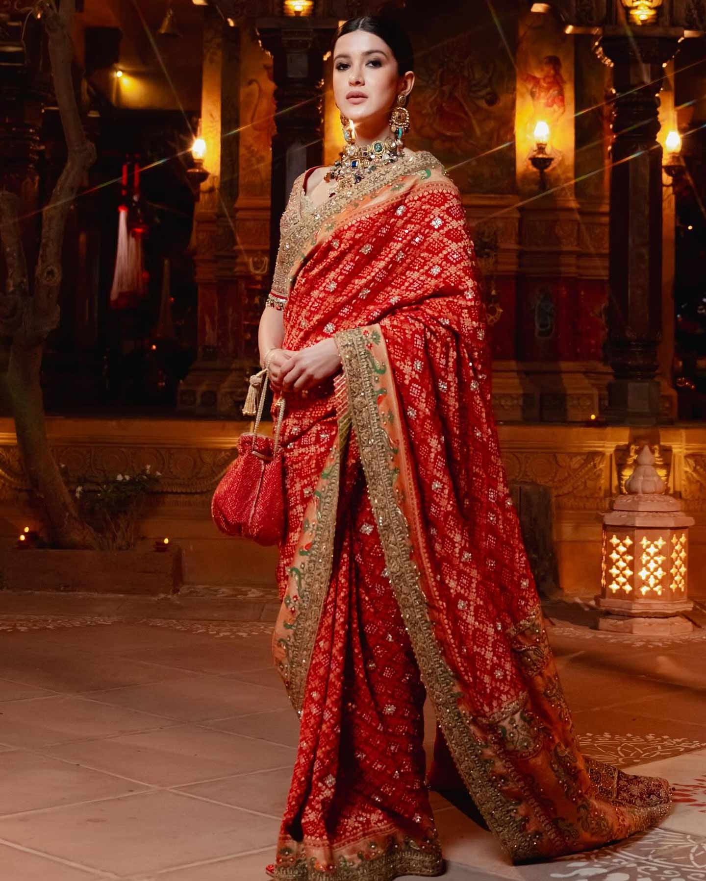 peacock design saree