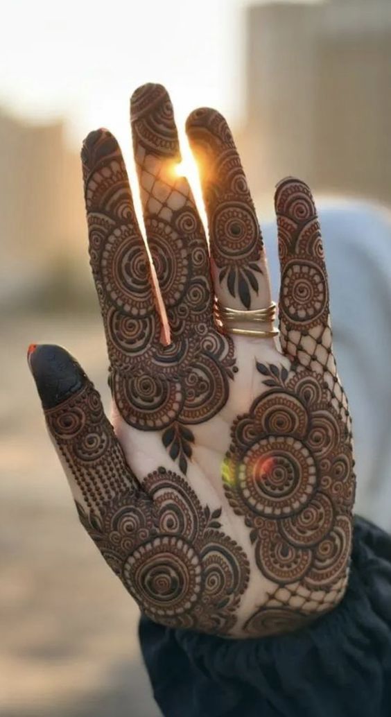 Beautiful Floral Arabic Shaded Mehndi... - Zara Mehendi Art | Facebook