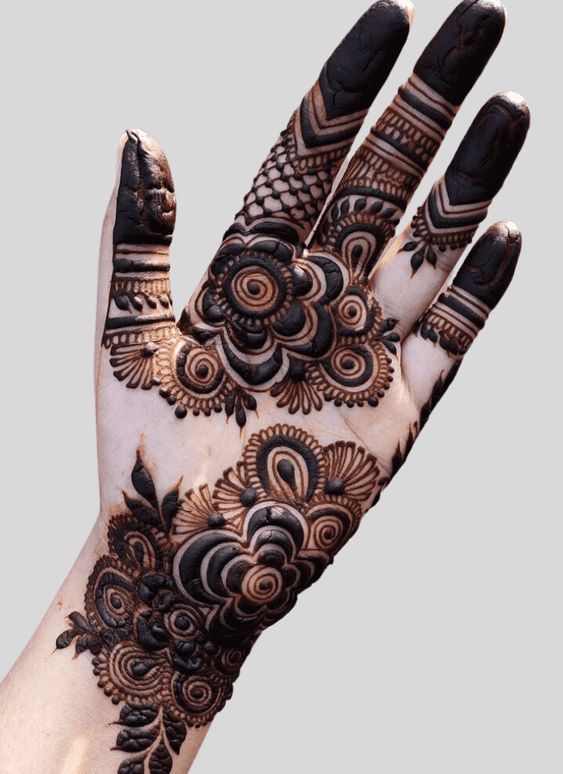 Beautiful Floral Arabic Shaded Mehndi... - Zara Mehendi Art | Facebook