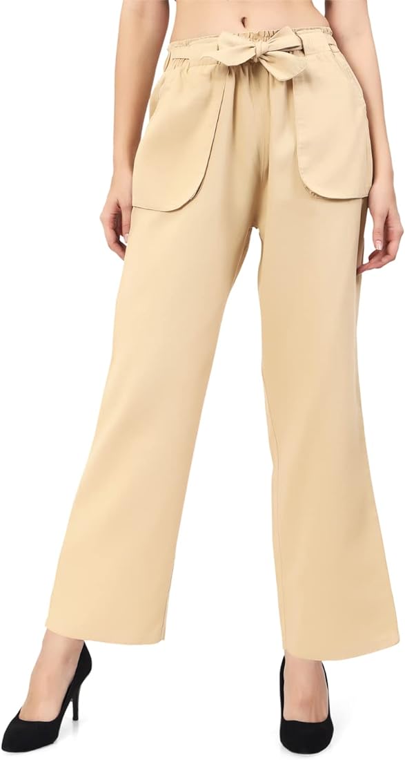 wear palazzo pants casually