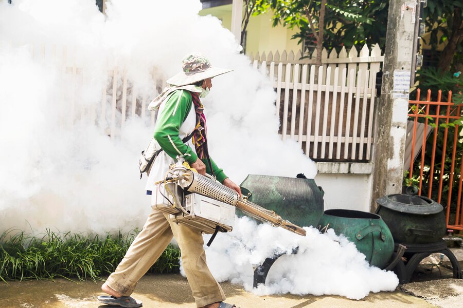  fog machine protect mosquito spreading