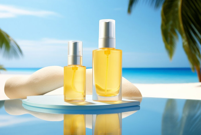 Aloe vera gel toner for skin care