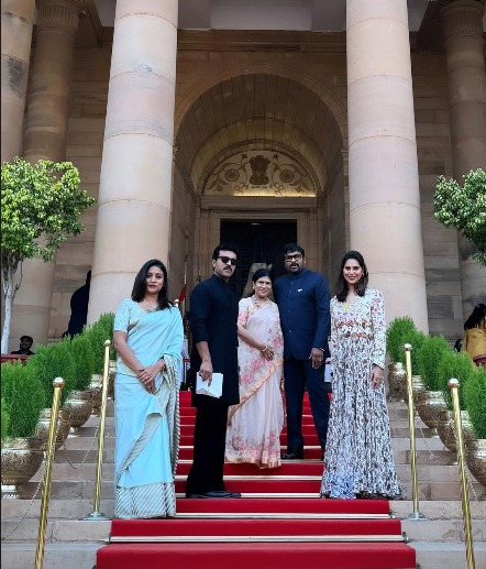 Chiranjeevi Honoured With Padma Vibhushan