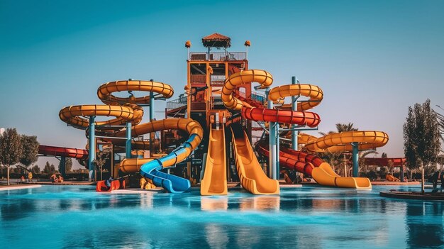 Cyclone Ride Water Worl