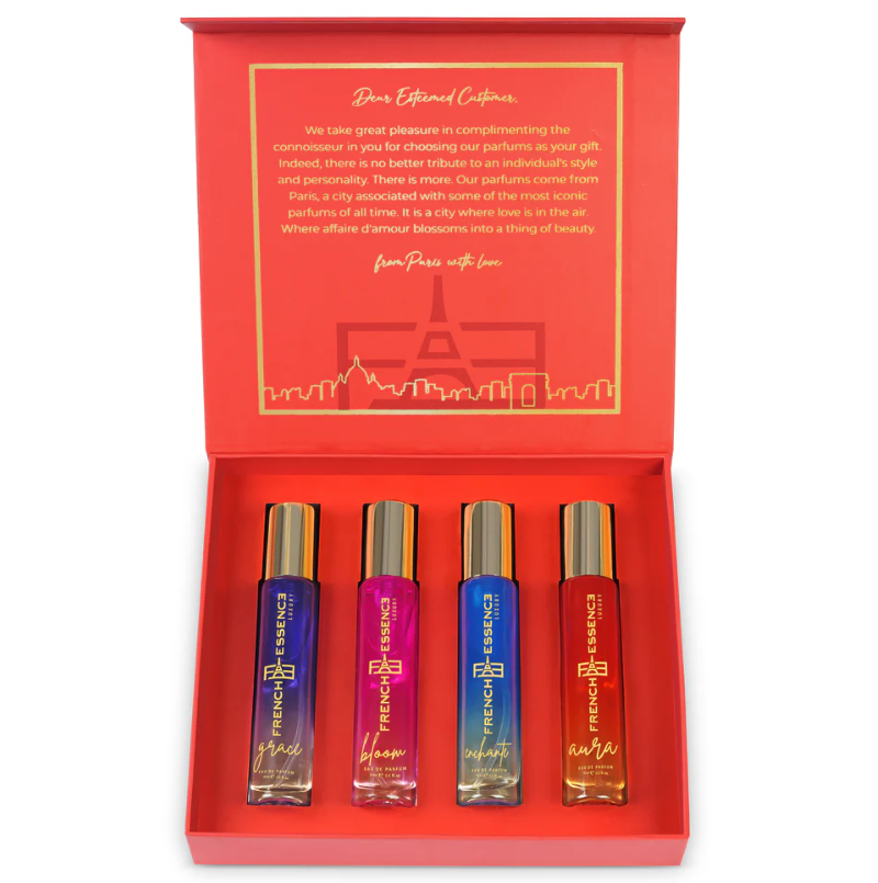 French Essence Luxury Perfume Set packaging