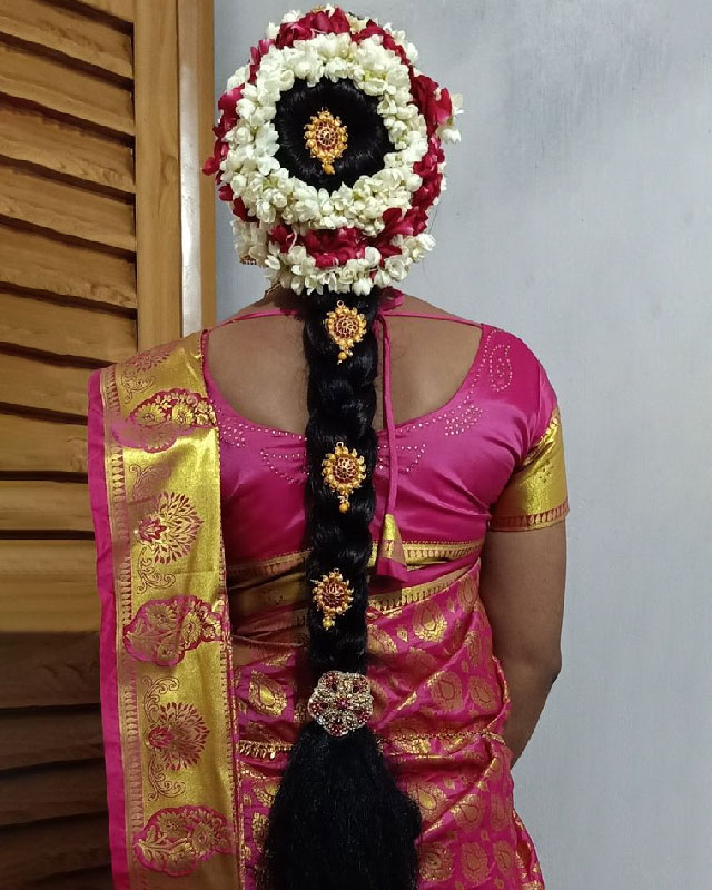 Gajra hairstyle ideas