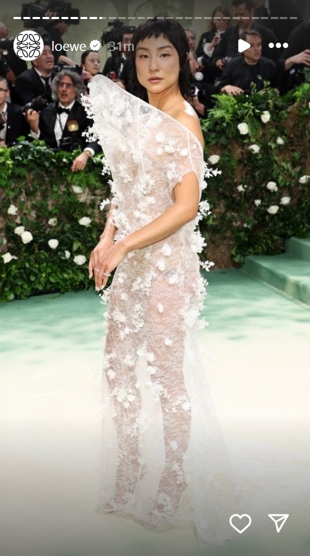 Greta Lee At Met Gala 