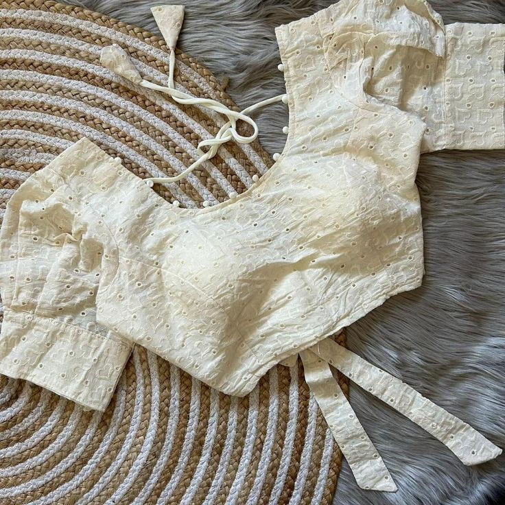 Hakoba Cotton Blouse Design