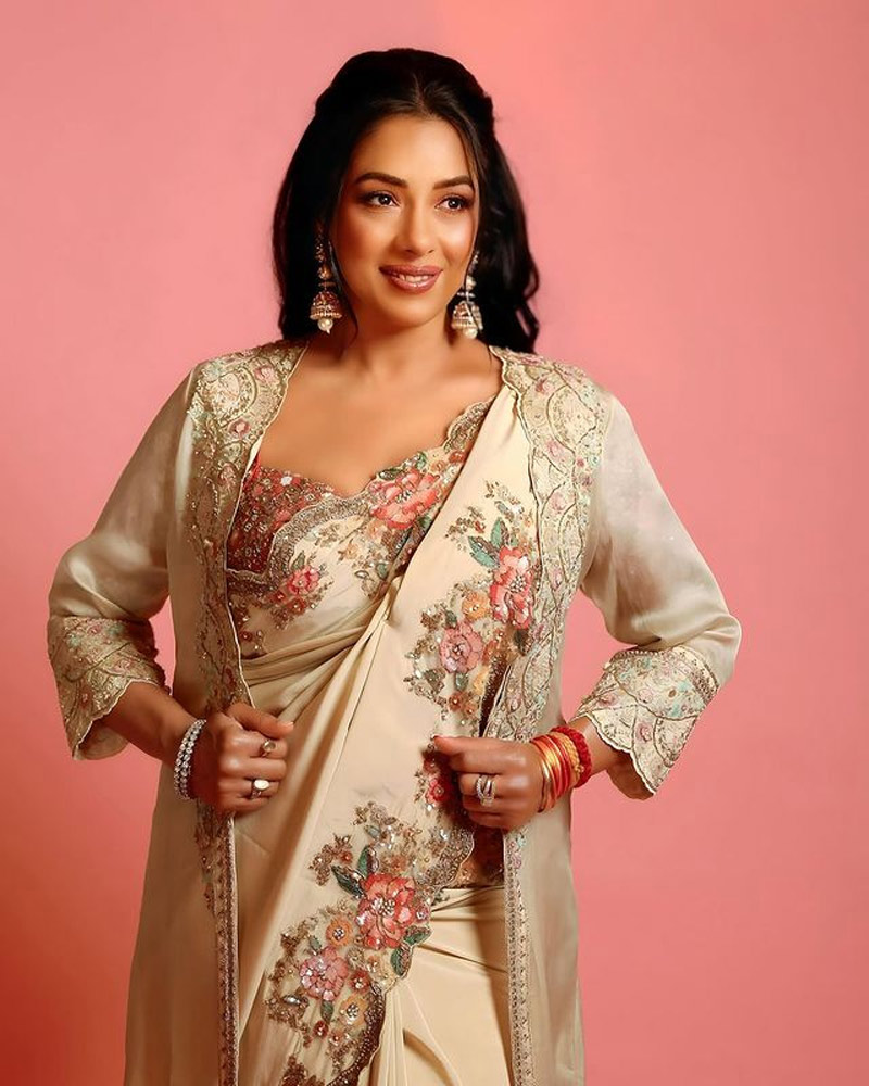 Jacket Saree Blouse Designs