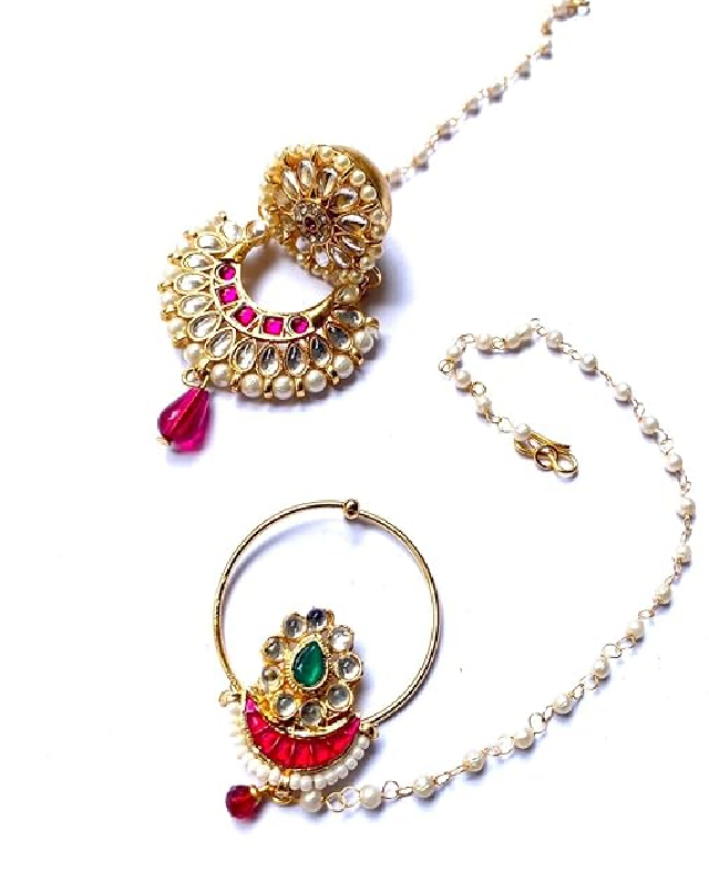 Maangtikka with nath