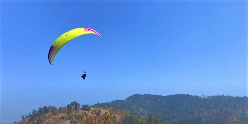 Paragliding in Mussoorie