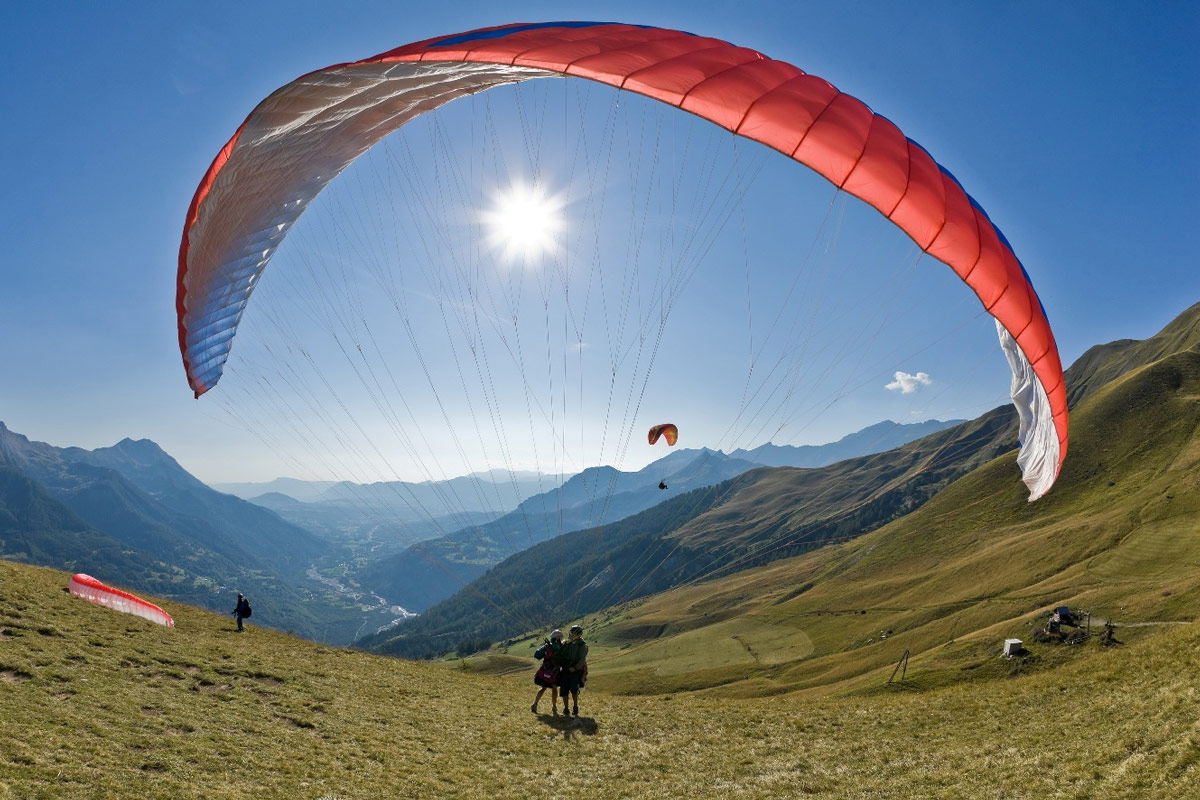 Paragliding in Rishikesh