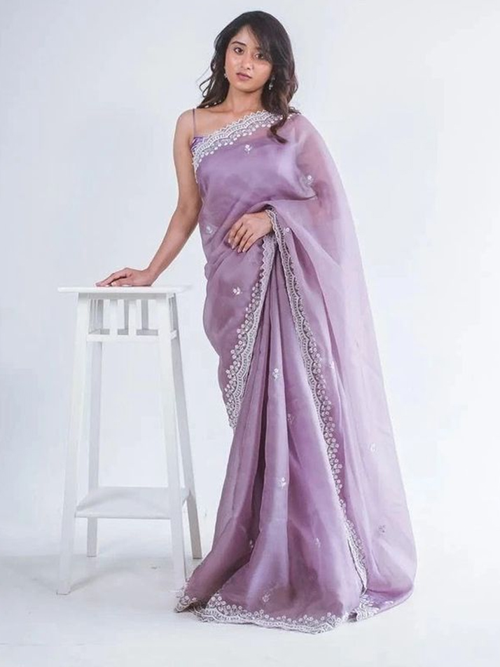 Tissue Silk Saree For Vat Savitri Vrat