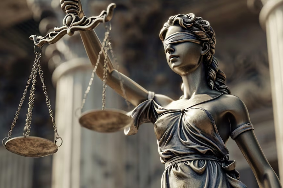 Where did Goddess of Justice come from