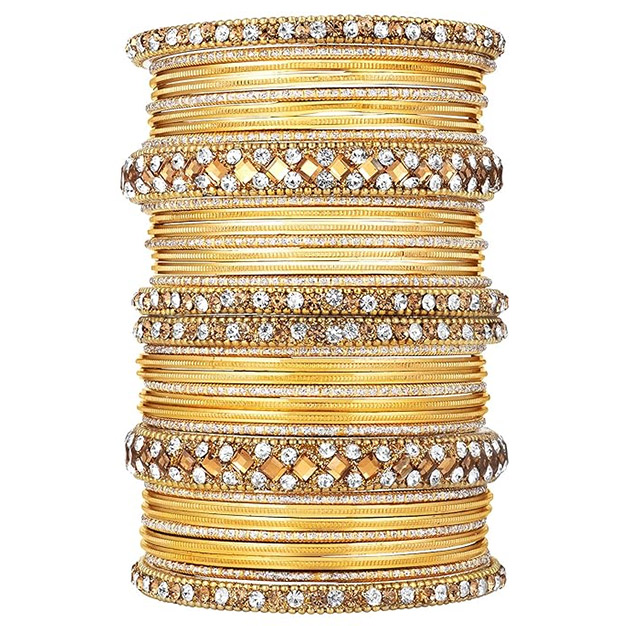 Zircon Work Bangles