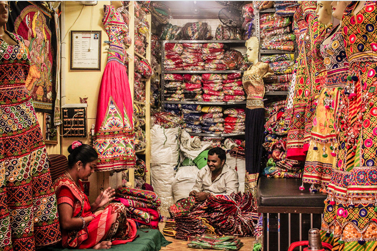 bandhej market ahmedabad