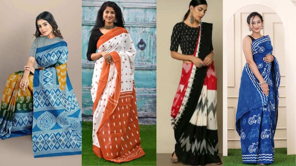 Best Mulmul Cotton Sarees (May 2024): The Perfect Blend Of Elegance And ...