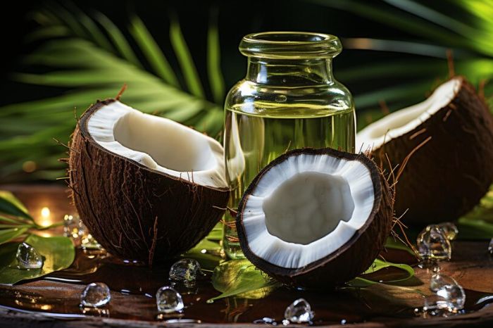 cocount oil inside  ()