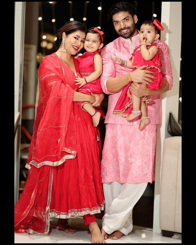 debina and gurmeet paranting