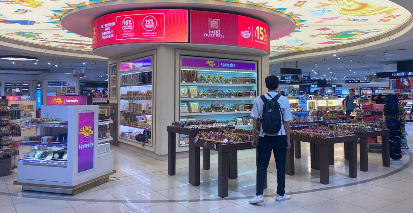 delhi airport shopping