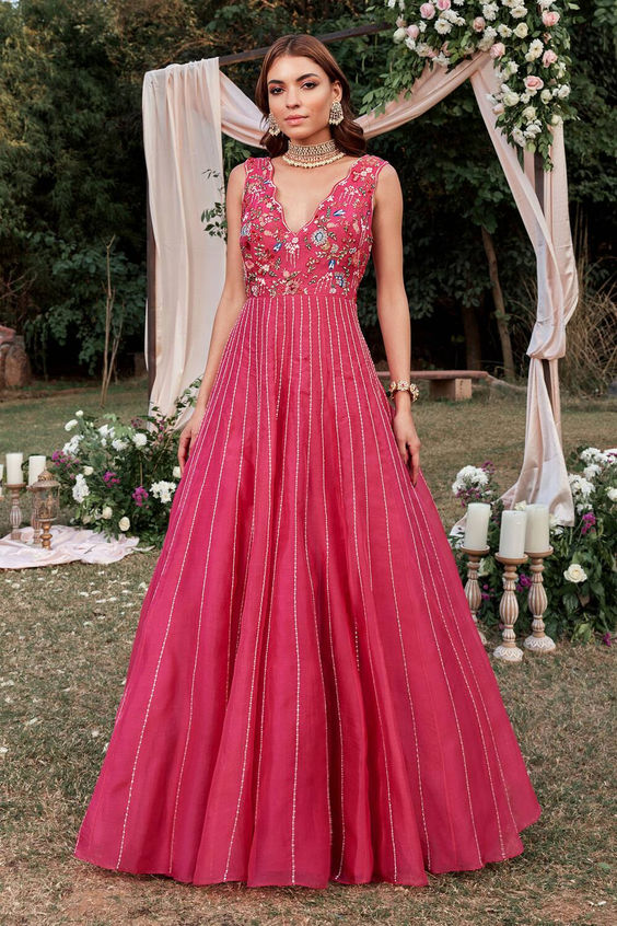 Latest Partywear Gowns For The Summer | HerZindagi