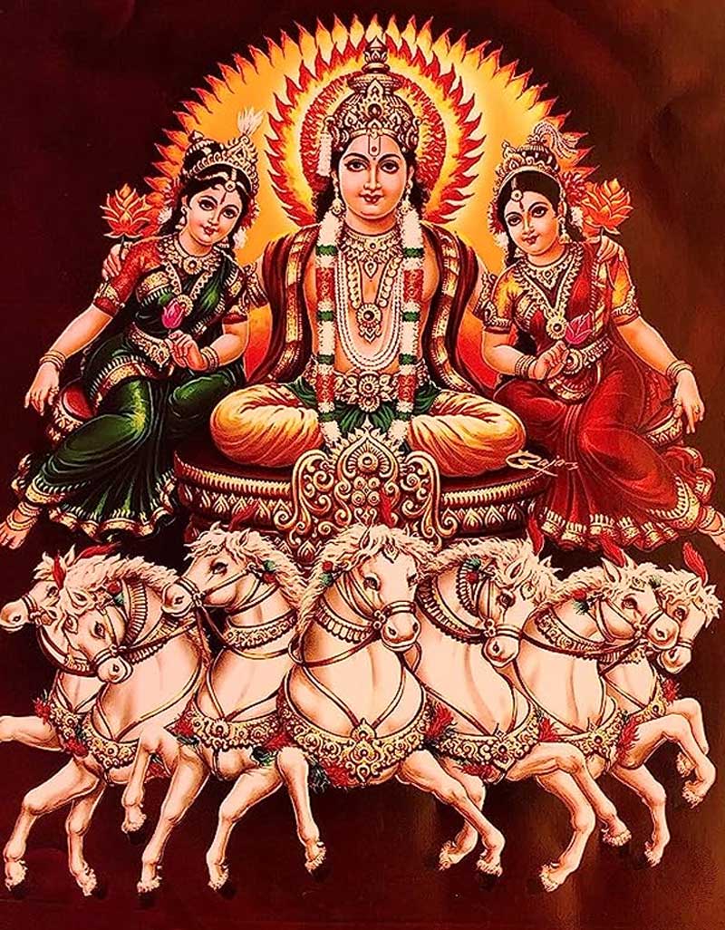 interesting things about lord surya dev family
