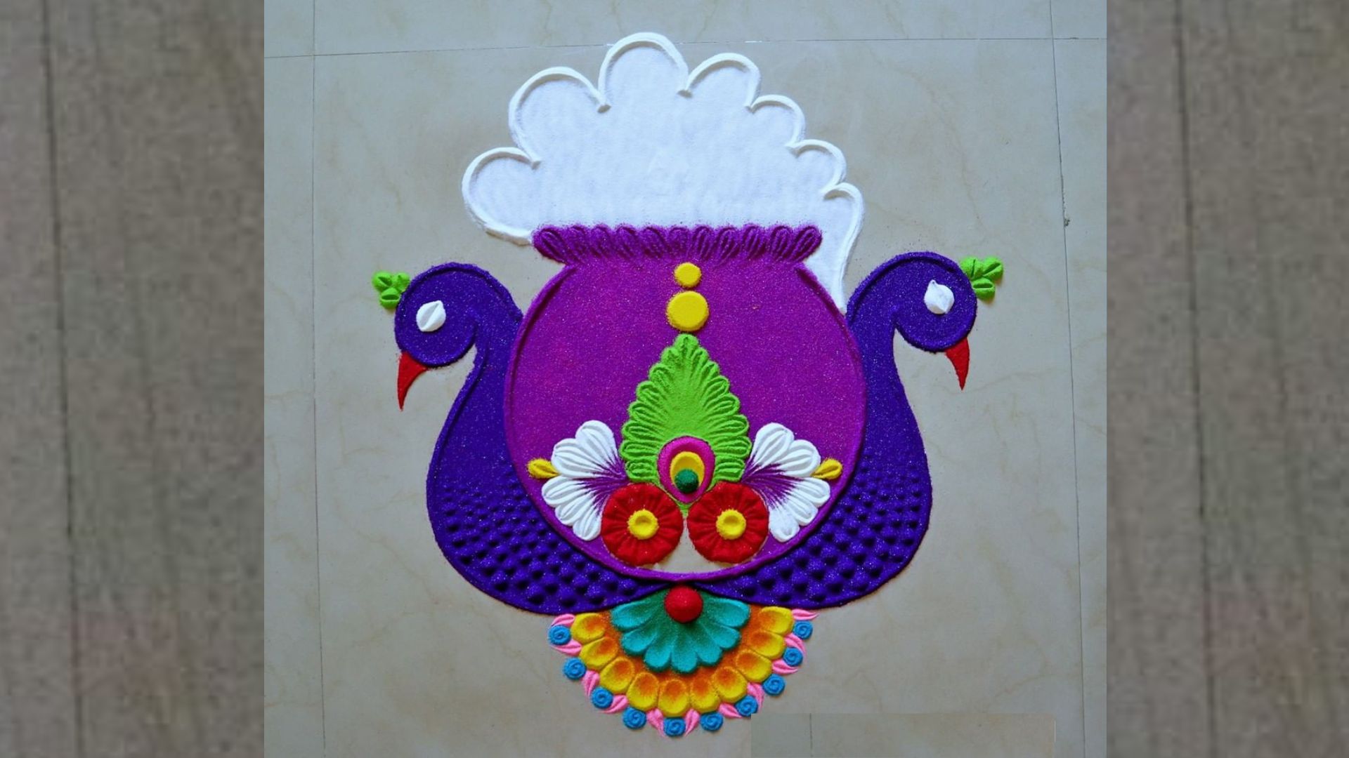 kalash rangoli designs