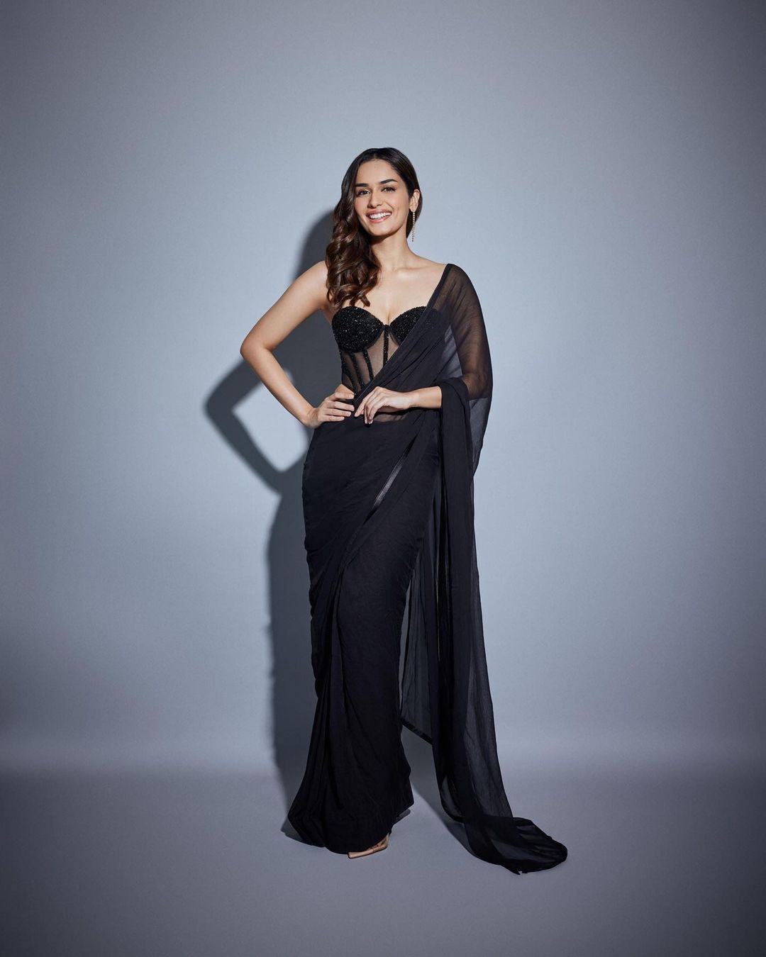 manushi chhillar blouse designs corsett