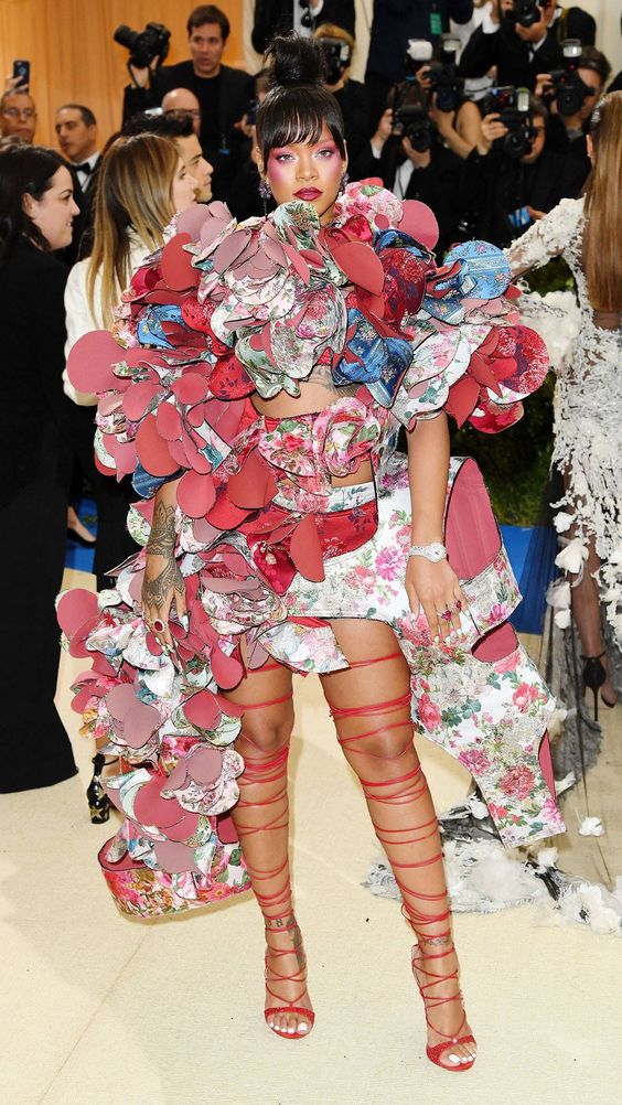 Met Gala 2024: From Kim Kardashian To Rihanna, 5 Throwback Floral Met ...