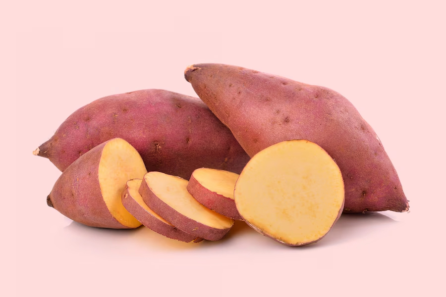 sweet potato halwa with milk