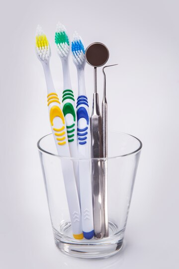 toothbrush bristles colours