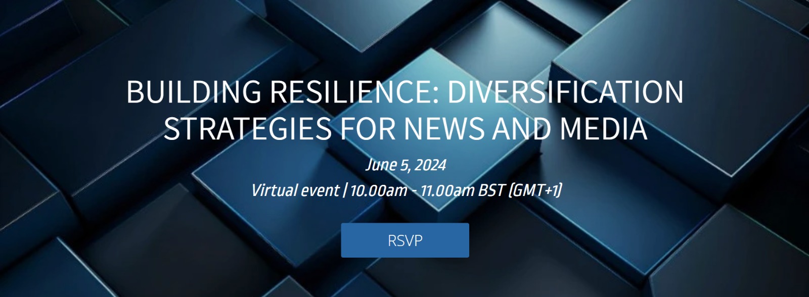 webinar on Diversification Strategies for the News Media Industry